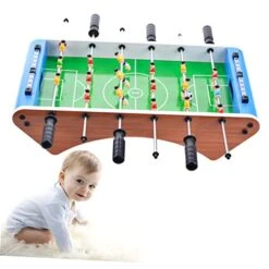 BESPORTBLE Table Desktop Battle Table Top Football Game Classic Desktop Battle Kids Soccer Ball Kidcraft Playset Desktop Toys Football Board Machine Desktop Game Desktop Football Checkerboard -Play Nest Game 41ZnyotwlcL