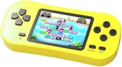 Beijue Handheld Games For Kids Adults 3.0'' Large Screen Preloaded 218 Classic Retro Video Games Seniors Rechargeable Electronic Game Player Birthday Xmas Present (Blue) -Play Nest Game 41aGZpsbFXL. AC