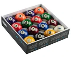 Koda Sports KBXB 2-1/4" XCEL Complete Regulation Billiards & Pool Balls Set