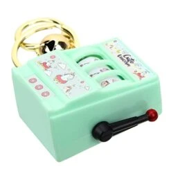 Las Vegas 6 Pcs Rocker Keychain S For Adults Keychain For Kids Mini Lucky Keychain Mini Arcade Game Miniature Metal Green Party Favors For Kids 8-12 Toy -Play Nest Game 41bmWIPIvuL