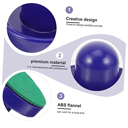 HEASOME 1 Set Air Hockey Paddles Air Hockey Supplies Desk Hockey Lint Black Suits Desktop Accessories Red Outfit Party Favors Small Ice Hockey Pusher Ice Hockey Replacements Racket Toy Abs 4 HEASOME 1 Set Air Hockey Paddles Air Hockey Supplies Desk Hockey Lint Black Suits Desktop Accessories Red Outfit Party Favors Small Ice Hockey Pusher Ice Hockey Replacements Racket Toy Abs - Image 2