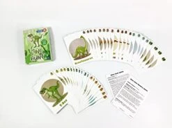 Kidtastic Dino Hunt Card Game Deck For 3-6 Age Toddler Kids, Learning And Strategy Memory Games, Educational And Preschool Birthday Party Match Hunt For Boys And Girls -Play Nest Game 41cRmCefgbL