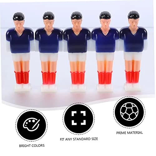 Toddmomy 22 Pcs Football Machine Player Mini Football Toy Baby Doll Interior Accessories Kids Play Sets Football Player Puppets Resin Foosball Player Plastic Blue Plastic Football Scorers 4 Toddmomy 22 Pcs Football Machine Player Mini Football Toy Baby Doll Interior Accessories Kids Play Sets Football Player Puppets Resin Foosball Player Plastic Blue Plastic Football Scorers - Image 2