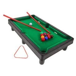 Unomor 1 Set Billiard Toy Kids Educational Toys Mini Toys For Kids Mini Pool Table For Kids Miniature Billiard Game Table Miniature Pool Table Set Plastic Billiard Table Toy