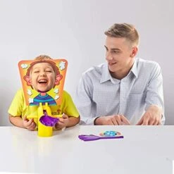 Perfrom Cream Face Game,The Pie Cream Face Toys,Fun Family Board Games For Kids,Whipped Cream(Not Included,Can Use Water Instead) -Play Nest Game 41hnZTwcrHL