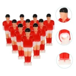 BESPORTBLE 22 Pcs Football Machine Player Resin Decoration Accessories Puppets For Kids Indoor Soccer Ball Table Soccer Player Foosball Table Player Tabletop Foosball Table Lovely Soccer Men 14 BESPORTBLE 22 Pcs Football Machine Player Resin Decoration Accessories Puppets For Kids Indoor Soccer Ball Table Soccer Player Foosball Table Player Tabletop Foosball Table Lovely Soccer Men -Play Nest Game 41icguBR5tL