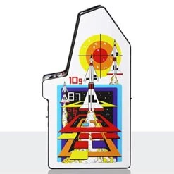 New Wave Toys Missile Command X RepliCade - Playable Video Game Arcade Cabinet 1/6 Scale 11.3 Inch With Trak-Ball XL & CRT FX Screen Lens -Play Nest Game 41iyxzY1HcL