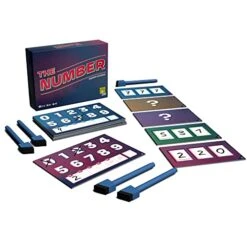 The Number Party Game Fun Risk Taking Strategy Board Game For Family Game Night Great Family Game For Kids And Adults Ages 8+ 3-5 Players Avg. Playtime 15 Min Made By Repos Production