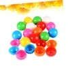 Toddmomy 100pcs Bulk Mini Toys Blue Decor Outdoor Play Set Drinking Games Plastic Round Home Decor Crafts Open Ball Colored Balls Major Table Child Outdoor Decor Blue Pong Balls Prom Gifts -Play Nest Game 41kOkG9pYpL