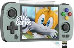 RG405M Retro Handheld Game Aluminum Alloy, Android 12 Built-in 128G TF Card 3172 Games,4 Inch IPS Touch Screen With Game Front-end,RG405M Supports Google Play And OTA Wireless Upgrade -Play Nest Game 41kOlbfdbBL. AC