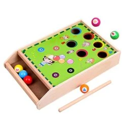 BESPORTBLE 1 Set Table Tennis Kids Game Tables Mini Billiards Table Kids Desk Game Travel Toys Girl Toys Sports Toys Mini Pool Tables Table Top Games Adult Travel Game