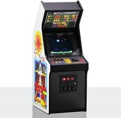 New Wave Toys Missile Command X RepliCade - Playable Video Game Arcade Cabinet 1/6 Scale 11.3 Inch With Trak-Ball XL & CRT FX Screen Lens -Play Nest Game 41lcVhY2dZL. AC