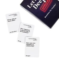 WHAT DO YOU MEME? Let's Get Deep: After Dark Expansion Pack – Conversation Cards For Couples - Pairs With The Love Language Card Game Let's Get Deep -Play Nest Game 41lsW6TBVAL