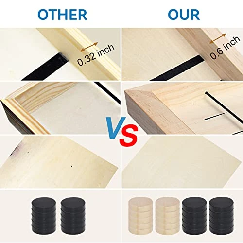 BAKAM Super Fast Sling Puck Game, Portable Table Hockey Game For Kids And Adults, Tabletop Slingshot Games Toys For Boys And Girls, Desktop Sport Board Game For Family Game Night Fun (Large Winner) 6 BAKAM Super Fast Sling Puck Game, Portable Table Hockey Game For Kids And Adults, Tabletop Slingshot Games Toys For Boys And Girls, Desktop Sport Board Game For Family Game Night Fun (Large Winner) - Image 4