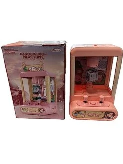 Luck Claw Machine For Kids Adults With Prizes Vending Machine With Music Crane Game Toys 2 Power Supply Modes Arcade Unisex