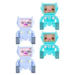 Toyvian 8 Pcs Handheld Water Water Ring Toss Toys Handheld Water Ring Game Water Ring Game Handheld Games Robot Shape -Play Nest Game 41n7efJsjfL