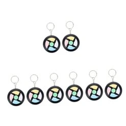 SAFIGLE Hand Held Games 8 Pcs Children's Handheld Game The Flash Toys Toys Electronic Gifts For Kids Memory Cube Brain Games For Kids Game Keychain Memory Brain Games Toys Keychain Game Toy Palm