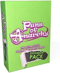 Puns Of Anarchy Expansion Pack - The Outrageous Pun-Making Game - Nothing Is Safe From Becoming Hilarious Wordplay For Creative People -Play Nest Game 41pWV4xfwL. AC