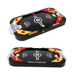 Sosoport 1pc Mini Toy Desktop Toys Kids Mini Toys Mini Finger Sports Toy 2-in-1 Soccer Ice Hockey Toy Soccer Table Football Table 2 In 1 Parent-Child Colorful Ice Hockey Table Football Toys