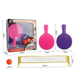 INOOMP 1 Set Plastic Table Tennis Racket Outdoor Playset Table Tennis Paddles Kids Suit Outdoor Play Toys For Kids Tennis Balls For Kids Tabletop Table Toy Mini Table Tennis Mini Pong Toy 11 INOOMP 1 Set Plastic Table Tennis Racket Outdoor Playset Table Tennis Paddles Kids Suit Outdoor Play Toys For Kids Tennis Balls For Kids Tabletop Table Toy Mini Table Tennis Mini Pong Toy -Play Nest Game 41qohttTpRL