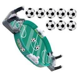 1 Set Table Soccer Mini Toys Toys Toys Kids Table Soccer Game Tabletop Games Football Games Abs Family Game Interesting Soccer Game Handheld Table Football Desktop