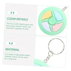 Alasum 6 Pcs Children's Handheld Game Electronic Toys The Flash Gifts Puzzle Piece Keychain Kids Puzzle Game Montessori Educational Gift Memory Training Puzzle Toy Hand Held Game Keyring -Play Nest Game 41u6zvI4ptL