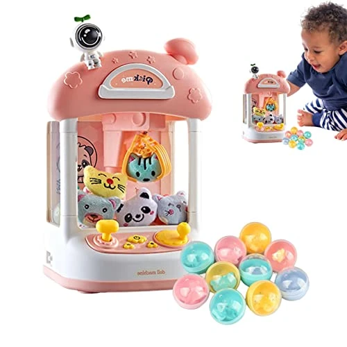 Small Claw Machine - Claw Game Machine,Space Theme Electric Sound And Light Catch Doll Toy For Dual Charging Mode Adjustable Volume Fashionteyy 5 Small Claw Machine - Claw Game Machine,Space Theme Electric Sound And Light Catch Doll Toy For Dual Charging Mode Adjustable Volume Fashionteyy - Image 3