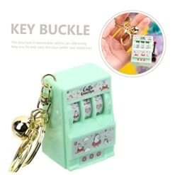 TOYANDONA Las Vegas 8 Pcs Rocker Keychain Mini Toys For Kids S For Adults Adukt Toys Mini Toy Mini Claw Machine For Kids Slots Toys Keychain Plaything Keychain Toy Gift -Play Nest Game 41wCMZxUZqL
