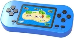 Beijue Handheld Games For Kids Adults 3.0'' Large Screen Preloaded 218 Classic Retro Video Games Seniors Rechargeable Electronic Game Player Birthday Xmas Present (Blue) -Play Nest Game 41xIFL VkTL. AC