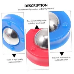 Kisangel 24 Pcs Football Machine Accessories Wood Toy Desktop Accessories Wooden Chess Board Wooden Soccer Game Table Board Soccer Rolling Beads Table Soccer Kits Funny Rolling Balls Table -Play Nest Game 41y3BdzxluL