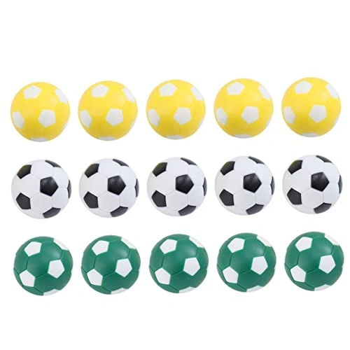 Toddmomy 15pcs Table Football Ball Table Soccer Balls Table Top Football Table Billiards Accessories Mini Toy Desktop Toys Plastic Replacement Foosballs Tabletop Soccer Ball Game Ball Pack 3 Toddmomy 15pcs Table Football Ball Table Soccer Balls Table Top Football Table Billiards Accessories Mini Toy Desktop Toys Plastic Replacement Foosballs Tabletop Soccer Ball Game Ball Pack