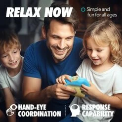 Boxgear LED Handheld Pop Game Electronic Bubble Popping Game Light Up Pop Game Sensory Toys For Kids -Play Nest Game 511Thz0uuuL