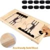 Moopok Fast Sling Puck Game,Wooden Hockey Game Sling Puck.Desktop Battle Wooden Sling Hockey Table Game,Adults And Kids Family Games -Play Nest Game 511sqzgVBDL