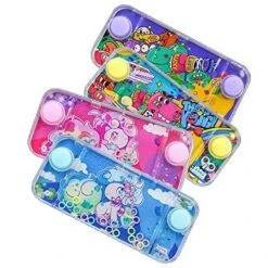 GENERIC Water Toys Dinosaur Toys Unicorn Girl's Handheld Toss Ring Water Games Guest Favour Gifts Pack Of 4