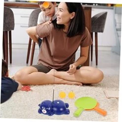 BESPORTBLE 1 Set Table Tennis Toys Stropping Kit Toys For Girls Kids Sports Toys Pingpong Training Machine Kids Table Tennis Practice Portable Table Tennis Kit Children Toys Interactive Toys -Play Nest Game 512LQ10bV8L