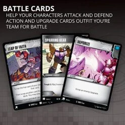 Wizards Of The Coast Transformers TCG: Bumblebee Vs. Megatron 2-Player Starter Set | 1 Ready-to-Play Deck | 44 Cards Incl. Bumblebee -Play Nest Game 512d6jyevHL