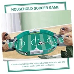 Toddmomy 2 Sets Upgrade Interesting Table For Mini Foosball Toy Interactive Home Sport Office Pinball Board Kit Soccer Gifts Finger Tabletop Game Indoor Parent-Child Kids Desk Football -Play Nest Game 512oKCDON1L