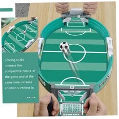 Toyvian 1 Set Kids Educational Toys Footballs For Kids Toys Desktop Soccer Game Table Soccer Game Mini Tabletop Soccer Kid Table Soccer Game Board Game Toy Foosball Table Child -Play Nest Game 513FXFg7LAL