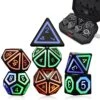 Dungeons And Dragons Dice Set Rechargeable DND Dice With Charging Box For MTG,Role Playing Table Games, RPG Polyhedral Dice Set -Play Nest Game 513SnmqaNOL