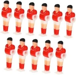HOLIDYOYO 22 Pcs Football Machine Player Mini Footballs Toy Machine Doll Set Resin Foosball Player Foosball Table For Kids Portable Mini Table Football Creative Table Football Boys Component -Play Nest Game 513jBGk1yDL. AC