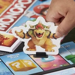 Hasbro Gaming Monopoly The Super Mario Bros. Movie Edition Kids Board Game | Family Games For Super Mario Fans | Includes Bowser Token | Ages 8+ | 2-6 Players -Play Nest Game 513wvthFMeL