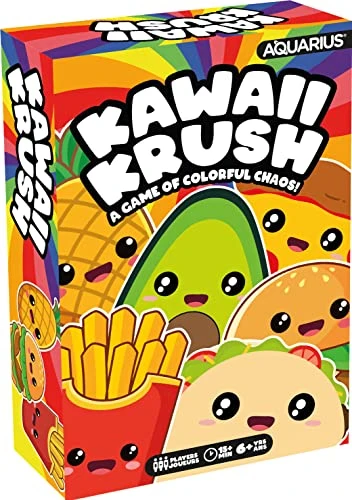 AQUARIUS Kawaii Krush Card Game – Kawaii Krush Card Game - Great Family Fun - Ages 6+ - Officially Licensed For Fun - Kawaii Krush Card Game - Merchandise & Collectibles 3 AQUARIUS Kawaii Krush Card Game – Kawaii Krush Card Game - Great Family Fun - Ages 6+ - Officially Licensed For Fun - Kawaii Krush Card Game - Merchandise & Collectibles