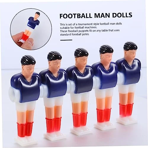 Toddmomy 22 Pcs Football Machine Player Mini Football Toy Baby Doll Interior Accessories Kids Play Sets Football Player Puppets Resin Foosball Player Plastic Blue Plastic Football Scorers 3 Toddmomy 22 Pcs Football Machine Player Mini Football Toy Baby Doll Interior Accessories Kids Play Sets Football Player Puppets Resin Foosball Player Plastic Blue Plastic Football Scorers