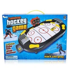 Gamie Hockey Tabletop Game, Desktop Sports Game With Mini Hockey Table, 2 Pucks, And Scoreboard, Fun Indoor Games For Home, Office And Game Night, Best Gift Idea For Kids 13 Gamie Hockey Tabletop Game, Desktop Sports Game With Mini Hockey Table, 2 Pucks, And Scoreboard, Fun Indoor Games For Home, Office And Game Night, Best Gift Idea For Kids -Play Nest Game 516TqF3lOrL