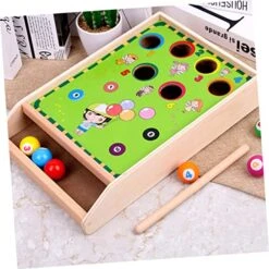VANZACK 1 Set Table Tennis Portable Swimming Pool Mini Pool Portable Pool Table Small Pool Table Mini Pool Tabletop Mini Billiards Table Game Tables For Game Room Mini Billards Cool Games -Play Nest Game 5173vQdy66L