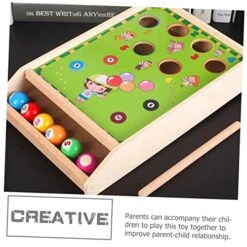 Mini Billiards For Cats 1 Set Kids Motor Skills Cat Pool Table Toy Mini Billiards Table Mini Billards Mini Billiard Table Game Rack Suite For Mini Billiards Table -Play Nest Game 517HI5L74CL