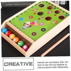 BESPORTBLE 1 Set Table Tennis Kids Game Tables Mini Billiards Table Kids Desk Game Travel Toys Girl Toys Sports Toys Mini Pool Tables Table Top Games Adult Travel Game -Play Nest Game 517PfGy4NiL