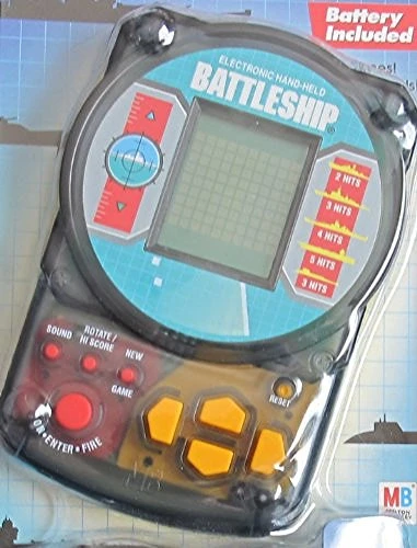 BATTLESHIP Electronic HAND HELD GAME Handheld Classic NAVAL COMBAT W 3 GAMES & SOUND Effects (1999 Hasbro) 4 BATTLESHIP Electronic HAND HELD GAME Handheld Classic NAVAL COMBAT W 3 GAMES & SOUND Effects (1999 Hasbro) - Image 2