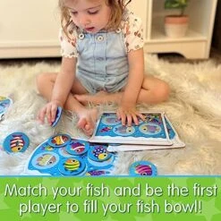 Learning Journey International My First Play It - Match My Fish - 4 Playing Boards And 16 Matching Game Pieces, Multicolor (138793) -Play Nest Game 518rxOhdN7L