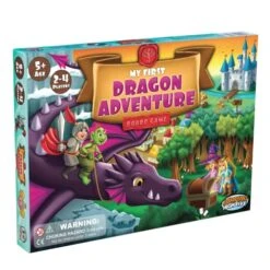 Jumping High Five My First Dragon Adventure Board Game! New Fantasy Adventure Game For Kids 5 And Up - Perfect Hands-On Fun For Family Game Night